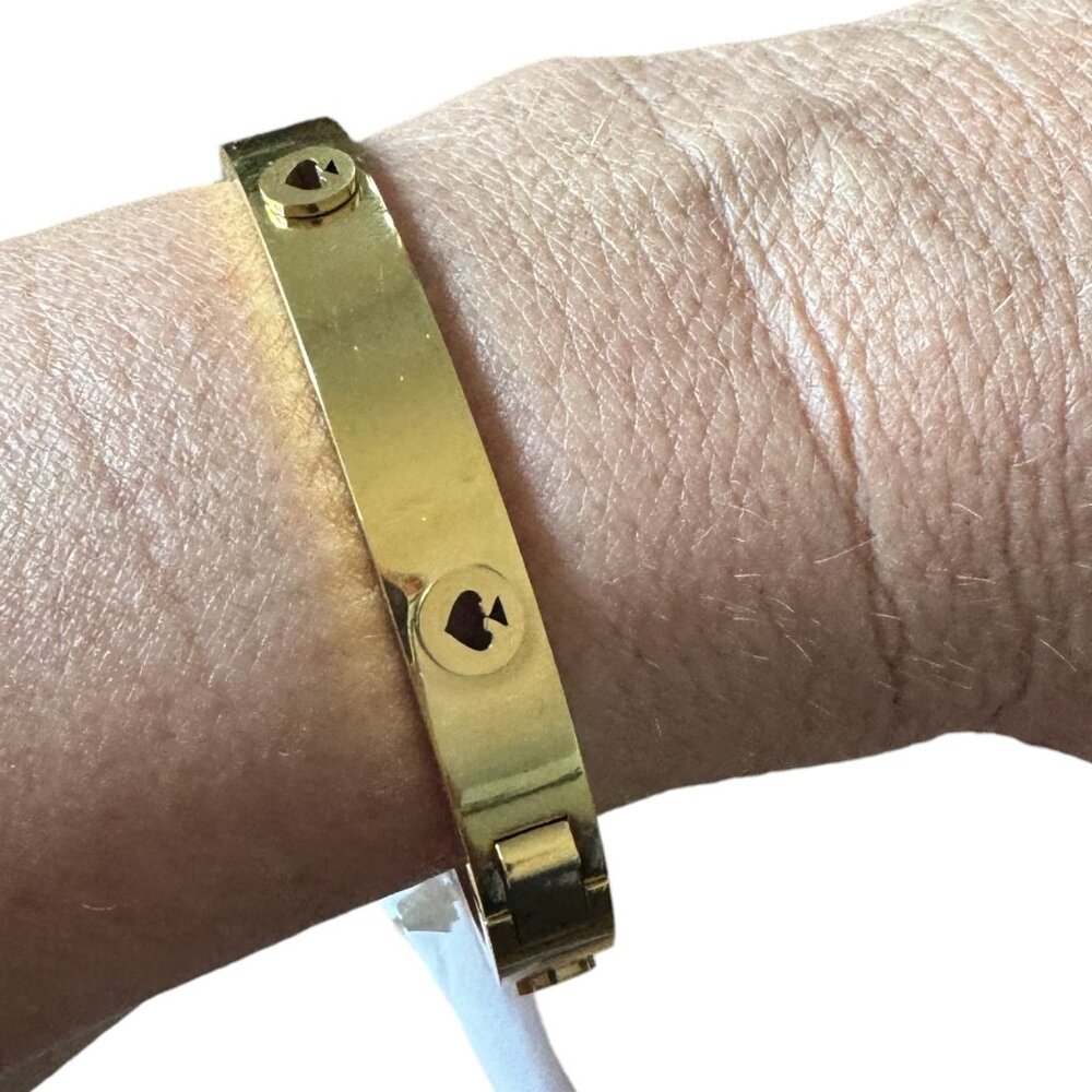 Kate Spade Spot the Spade Gold Bracelet - NEW!